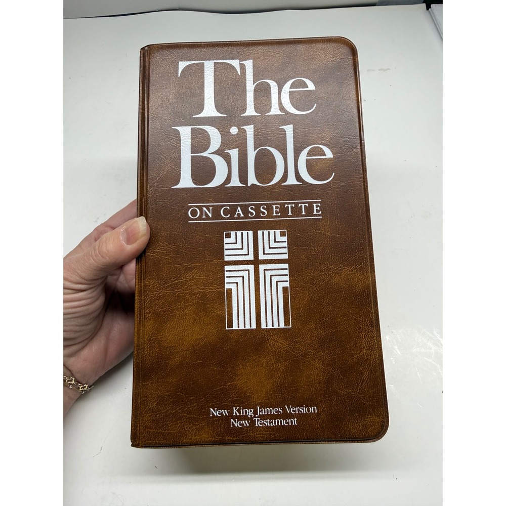 Hosanna The Bible on Cassette NKJV New Testament Vol IV 6 Tape Set Brown Binder